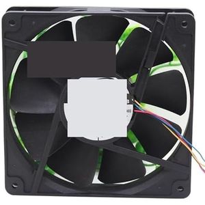 Voor Adda 13525 12V 0.44A ADN512UB-A9B 13.5CM PWM Temperatuur PC-ventilator