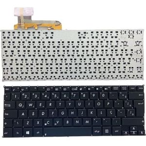 Amerikaans Russisch Spaans Latijns Arabisch Braziliaans Portugees Toetsenbord voor VivoBook Q200 Q200E S200 S200E X200 X201 X201E(BR Black)