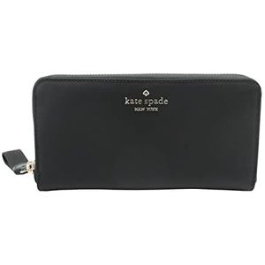 Kate Spade New York Grote Continental Portemonnee Zwart, Zwart (001), Grote Continental Portemonnee, Zwart (001), large, Grote Continental Portemonnee