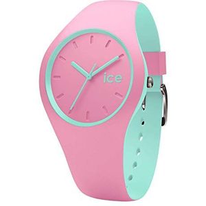 ICE-WATCH - ICE duo Pink Mint - Roze dameshorloge met siliconen armband - 001493 (Small), roze/veelkleurig/veelkleurig, armband