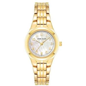 Anne Klein Armband horloge voor dames, Goud, armband