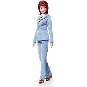 Barbie GXH59 - Handtekening Muziekpartnerschap David Bowie Doll, voor verzamelaars