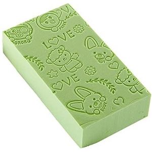 1 Stks Bad Spons Lichaam Douche Exfoliërende Massager Schoonmaken Douche Borstel Peeling Voor Was,Badgereedschap (groen)