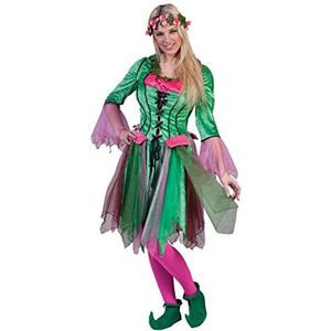 Elfen Feeen & Fantasy Kostuum | Rosy De Elf | Vrouw | Maat 40-42 | Carnavalskleding | Verkleedkleding