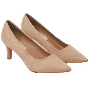 Dorothy Perkins Dora Kitten Hak Court Schoenen, Taupe, 40.5 EU