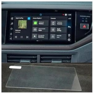 Displaybeschermfolie Voor VW Voor Novo Voor Virtus 2023 10.1 Inch Auto GPS Navigatie Gehard Glas Film Interieur Sticker Navi(For instrument)