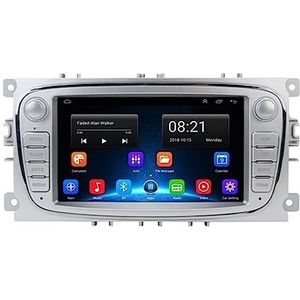 Autoradio Multimedia Videospeler Navigatie GPS Eenvoudig Te Installeren(T3L-MIC(Silvery))