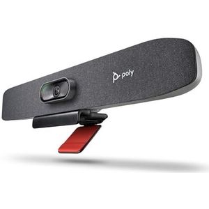 Poly Studio R30+ videoconferentiesysteem audio video soundbar met HP USB-C Dock G5