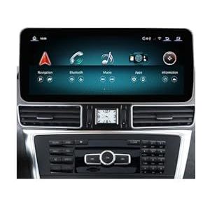 Autoradio Multimedia Speler Scherm Compatibel met Mercedes Benz ML W166 GL X166 SLC SLK(12.3 128G NTG4.5)