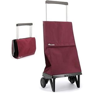 Rolser Plegamatic MF 2 Wheel Foldable Shopping Trolley - Burdeos