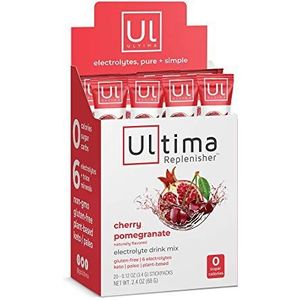 Ultima Health Products - Ultima Replenisher Electrolyte Poeder Kersengranaatappel - 20 Pakket(s)