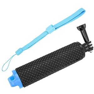 Waterdichte Drijvende Handgreep Duik Selfie Stick Monopod voor OSMO ACTION GOPRO 9 (BLUE)