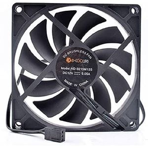 For Ultra-Thin 9cm 9015 12V 0.05A Silent CPU Fan for Optimal ID-Cooling ND-9215M12S LMNCBVYA