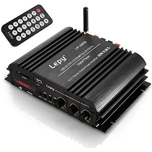 DollaTek LEPY LP-269S Bluetooth versterker 2-kanaals HiFi Stereo 45W multimedia speler LED-licht