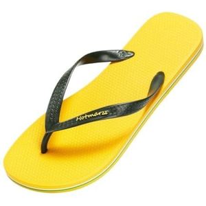 Dia's, Zomerslippers for heren - Lichtgewicht PVC-sandalen for casual comfort,voor dames en heren(Yellow,46 EU)