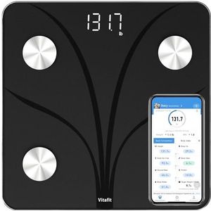 FSA HSA - Personenweegschaal - Wit - Digitale - Met Lichaamssamenstelling
