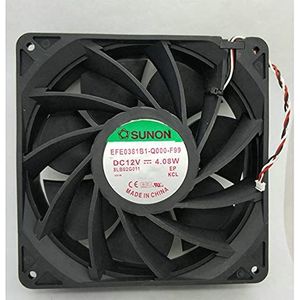 EFE0381B1-Q000-F99 12V 4.08W 14CM 140x140x38mm 14038 Alarm Signal Projector cooling fan