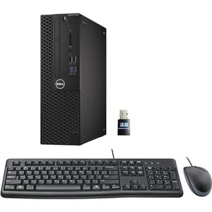 Dell Optiplex 3050 SFF Desktop Computer, Intel Core i5-6500, 16GB RAM, 512GB SSD, WiFi, Bluetooth, QWERTY-toetsenbord, Windows 11 Pro (gereviseerd)