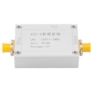 Low Noise Amplifier ADS-B 1090MHz 38dB Gain RF Preamplifier Front End for Aviation ADS-B Receivers and Flight Tracking Systems