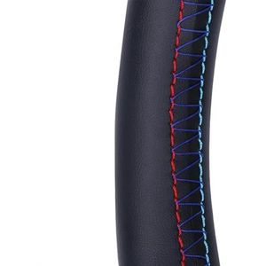 Stuurhoes Voor Subaru Voor Forester Voor Impreza Voor Legacy Voor Exiga 2 Steering Wrap Lederen Hand Naaien Auto Stuurhoes Autostuurhoes ( Color : Red-Blue line )