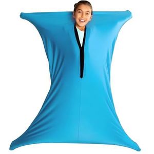 SZSMART Sensory Body Sox voor kinderen, 40""x27"" full-body wrap rekbare body sox om stress te verlichten voor kinderen met autisme, angst (nat, S/89-112cm)
