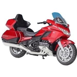 motorfiets speelgoed verzamelobjecten Voor HON&DA Voor Gold Wing 2020 1:18 Diecast Legering Speelgoed Motorfiets Model Auto Sport Race Motor Voertuig (Color : A)