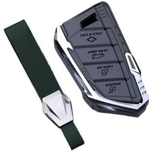 Autosleutel beschermhoes Voor Bmw 3 5 7 Serie X1 X3 X4 X5 X6 Zinklegering Autosleutel Bescherming Shell Cartoon Slimme Afstandsbediening Sleutel Cover Auto Accessoires Sleutel Shell(Silver 2)