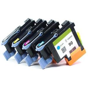 90 90XL Kleurstofgebaseerde inktprintkop, for H-*0P D-signJet 4000 4000ps 4020 4500 4520 printer C5054A C5055A C5056A C5057A(1set)