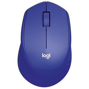 Logitech M330 SILENT PLUS - Draadloze Muis - Blauw - 2,4 GHz - 1000 DPI