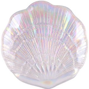 UAUWBRZ Kleurrijke Nail Art Palet, 5.1 inch Shell Nail Art Display Stand voor Nail Displays, Nail Art Schilderen Palet Nail Gel Kleur Make-up Display Board