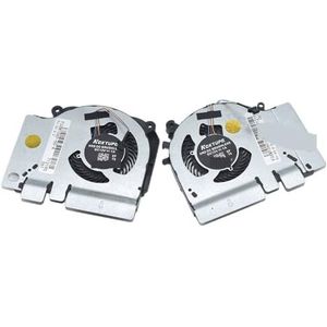 Voor Xiaomi Mi Gaming Notebook 5V 12V 171502-AA AD AB AK AM GTX1050 1060 RTX2060 EG75071S1-C010/C020-S9A Laptop CPU-koelventilator(12V CPU and GPU Fan)