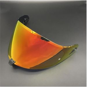 Motorhelm vizier lens, Helmvizier, geschikt for Air Blade 6 Helmlens Aeroblade 5 Gegalvaniseerde spiegel for dag- en nachtgebruik (A)(C)