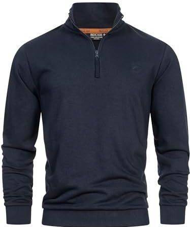 INDICODE JEANS Sweatshirt 'Brandt'  blauw