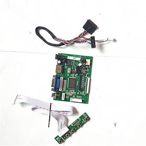 Fit B140XTN02.0/2/3/5/7/8 2AV HDMI-Compatibel VGA Toetsenbord 14 LCD LED 40-Pin LVDS kabel 1366 * 768 controller (B140XTN02.3)