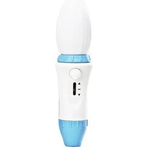 Micropipet, :Pipet, Pipet Controller Capaciteit Handmatige Pipettor Pipetteerpomp (0,1-100 ml) Met 3,0 um Hydrofoob Filter(Blue)