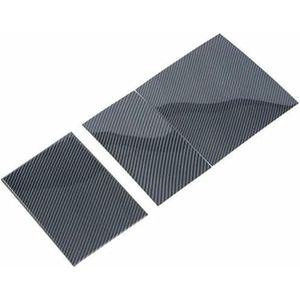 VBCXGV Auto middenconsole versnellingspook water bekerhouder paneel decoratie afdekking interieur, voor Tesla Model 3 2023-2024