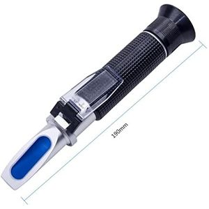 Refractometer, Handheld alcoholconcentratiedetector van drank alcoholmeter refractometer 0-80% v/v alcoholometer
