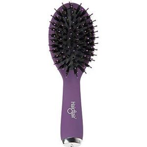 HairFlair Style & Shine - Ovalen borstel voor op reis - Stylingserie