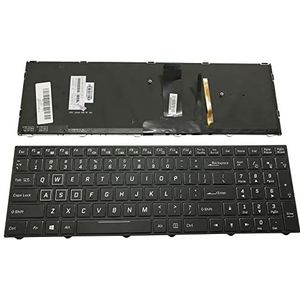 US Engelse laptop voor CLEVO p950 CVM15F23USJ430D CVM15F23USJ430B CVM15F23USJ430H 1701057808M 6-80-N8500-010-1 RGB-achtergrondverlichting