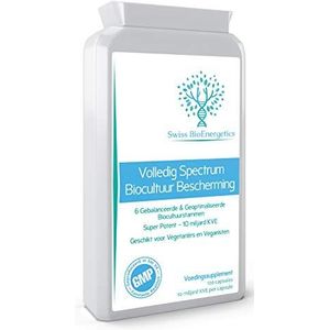 Full Spectrum Bio-Culture Defense – 120 capsules – zeer effectieve 10 miljard levende CFU multi-strain bioculturen + FOS-formule – nieuwste DRCaps©-capsule ter bescherming tegen maagzuur