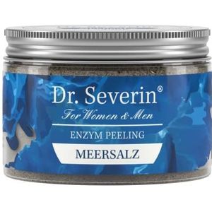 Dr. Severin® aequoreus enzym Zeezout Peeling 150 ml – tegen ingegroeide haren na de ontharing (waxing sugaring scheerbeurt massagerollers). Met enzymen, arganolie en zout + sporenelementen uit het doden zee.