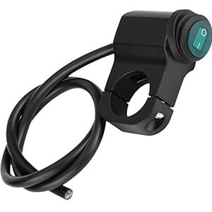 Keenso 12 V motorschakelaar waterdichte stuurschakelaar koplampschakelaar 22 mm universeel aan uitschakelaar-Interrupteur De Ventilateur Atv