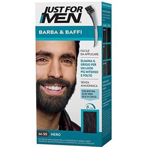 Just for Men - Moustache & Beard - Baardverf - Tint Zwart - 1 Stuk
