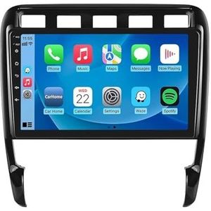 Android autoradio voor Porsche Cayenne 9PA 2002-2010, 9 inch touchscreen autoradio Autoaccessoires met GPS Bluetooth FM RDS HiFi WiFi(F1 1+32G)