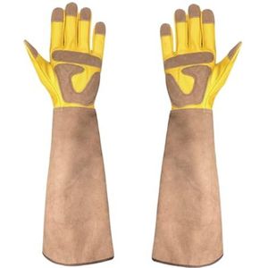 CYJAZNHH Rozen snoeihandschoenen met lange mouwen, veelkleurig, meerdere maten, kunstmatig koeienhuid(X-Large)