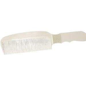 Haarkam, comfortabele, lichte, duurzame kapperskam voor mannen voor salon voor kleedkamer (wit)