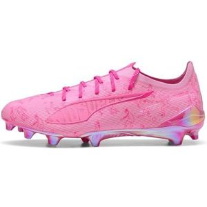 PUMA ULTRA 5 ULTIMATE x KIDSUPER FG voetbalschoenen, Roze, Maat 44