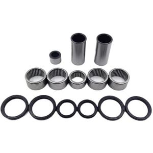 QPSJXN Universele motorfiets driehoek hendel binding armlagers kit met lagers olieafdichting en bus, compatibel met YZF YZFX WRF 250 450 motorcross onderdelen (driehoekige kit)