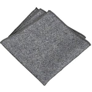 Bruin grijze zakdoek wol geruite streep zakdoek heren zakelijke trouwpakaccessoires (Color : 4)