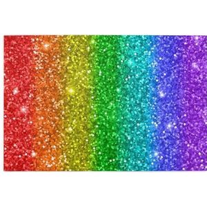 Ziet eruit als een regenboog met pailletten, puzzel 1000 stukjes houten puzzel familiespel wanddecoratie